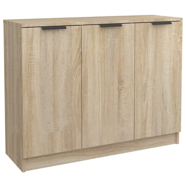 vidaXL Skänk sonoma-ek 90,5x30x70 cm konstruerat trä - Skänkar & serveringsbord