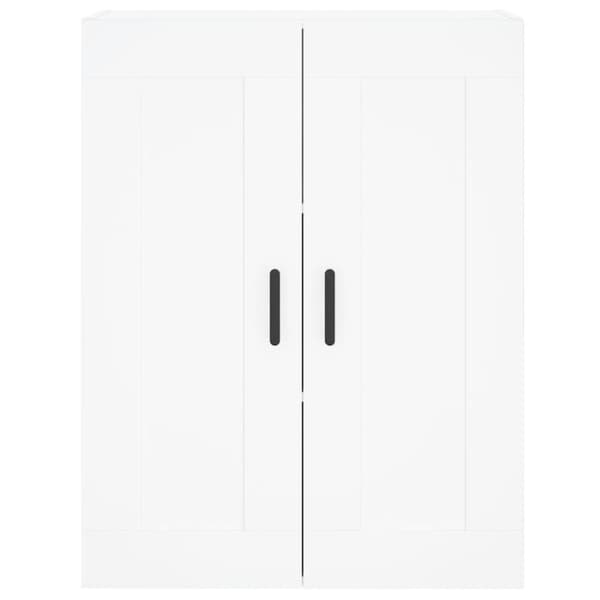 vidaXL vægskab 69,5x34x90 cm konstrueret træ hvid -  Skænke