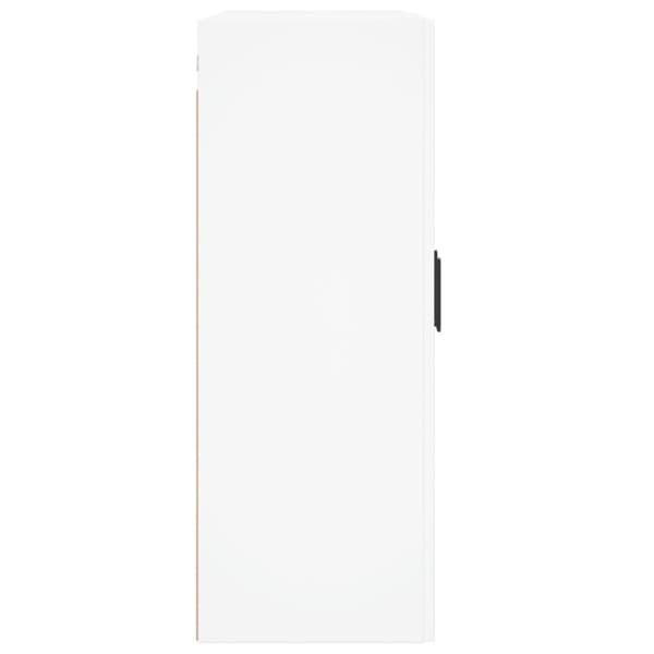 vidaXL vægskab 69,5x34x90 cm konstrueret træ hvid -  Skænke