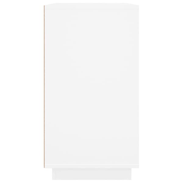 vidaXL Senkki valkoinen 80x34x75 cm tekninen puu - Tarjoilupöydät & senkit