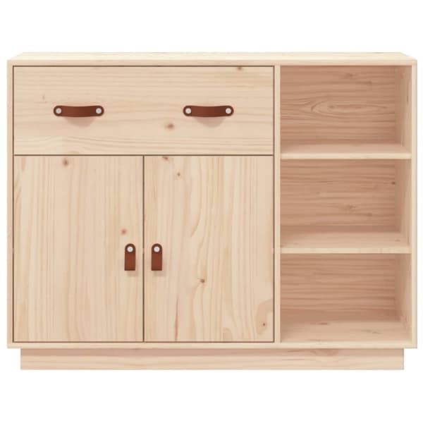 vidaXL Senkki 98,5x40x75 cm täysi mänty -  Tarjoilupöydät & senkit