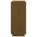 Pikkukuva 8 / 11: vidaXL Senkki hunajanruskea 74x35x80 cm täysi mänty -  Tarjoilupöydät & senkit