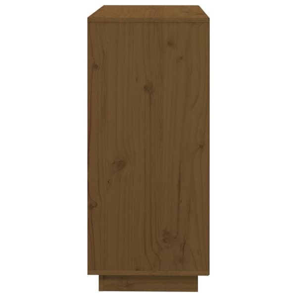 vidaXL Senkki hunajanruskea 74x35x80 cm täysi mänty -  Tarjoilupöydät & senkit
