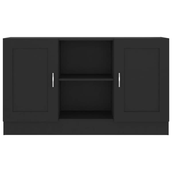 vidaXL Skänk svart 120x30,5x70 cm konstruerat trä -  Skänkar & serveringsbord
