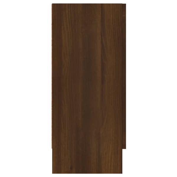 vidaXL Senkki ruskea tammi 120x30,5x70 cm tekninen puu - Tarjoilupöydät & senkit