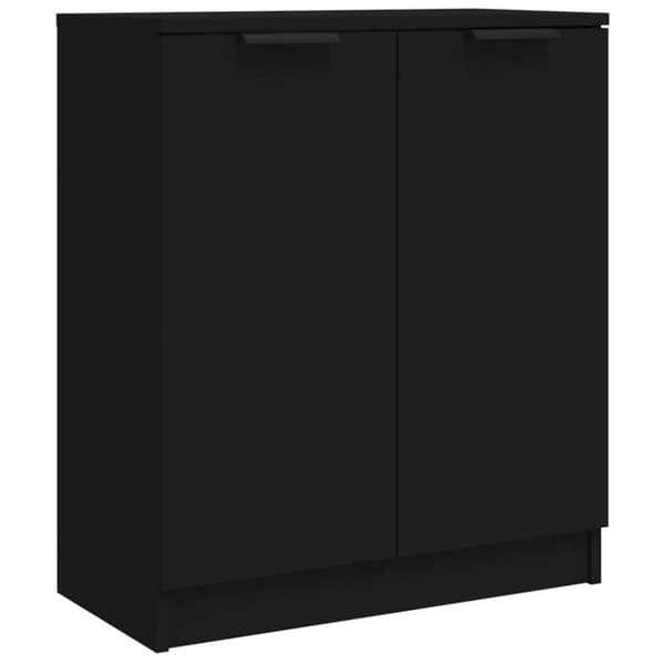 vidaXL Skänk svart 60x30x70 cm konstruerat trä - Skänkar & serveringsbord