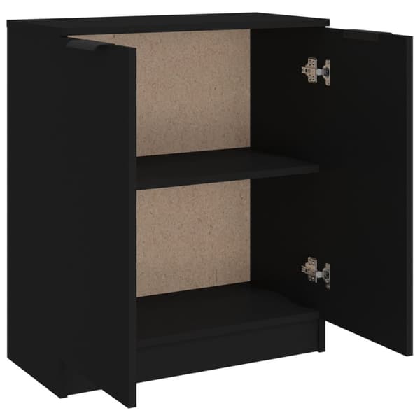 vidaXL Skänk svart 60x30x70 cm konstruerat trä - Skänkar & serveringsbord