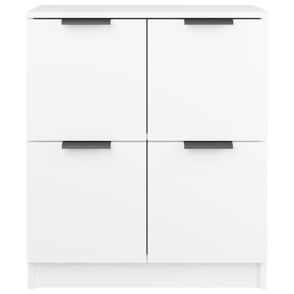 vidaXL skænk 60x30x70 cm konstrueret træ hvid - Skænke
