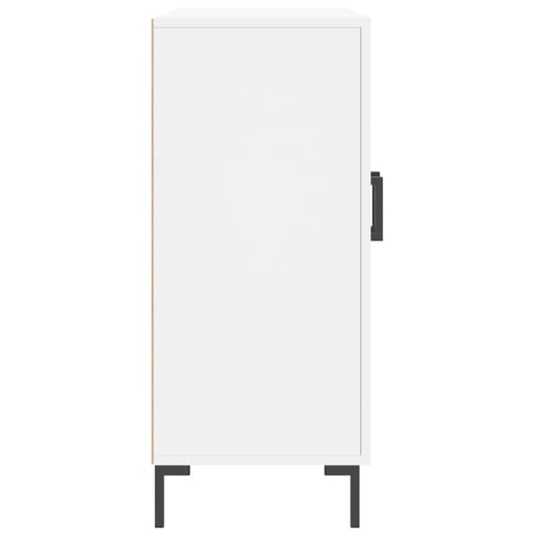 vidaXL Skänk vit 90x34x80 cm konstruerat trä - Skänkar & serveringsbord