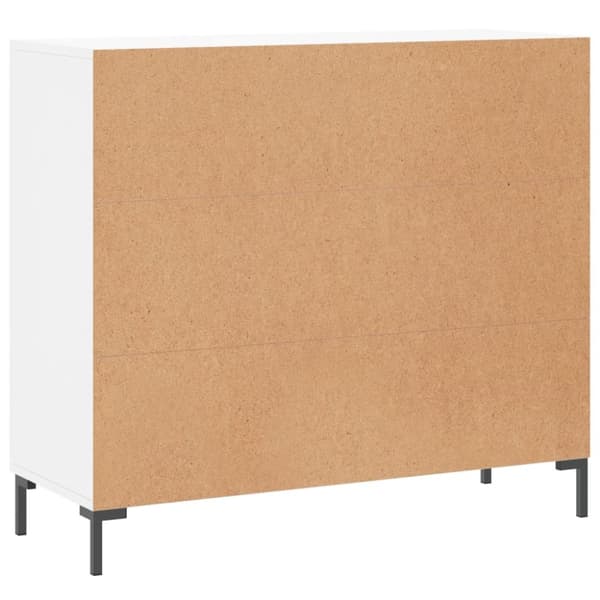 vidaXL Skänk vit 90x34x80 cm konstruerat trä -  Skänkar & serveringsbord
