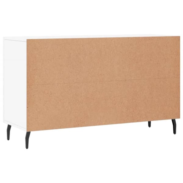 vidaXL skænk 100x36x60 cm konstrueret træ hvid -  Skænke