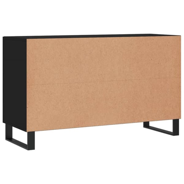vidaXL skænk 100x36x60 cm konstrueret træ sort -  Skænke