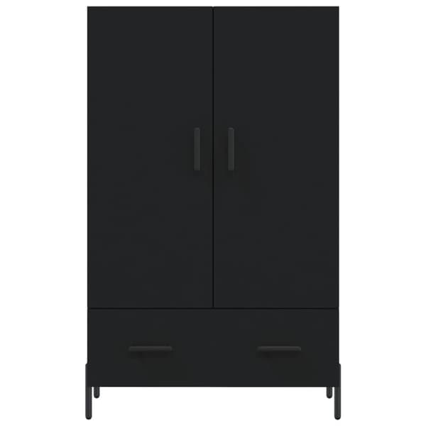 vidaXL skab 69,5x31x115 cm konstrueret træ sort - Skænke