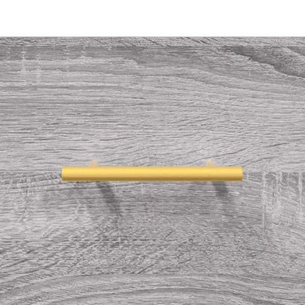 vidaXL Senkki harmaa Sonoma 100x36x60 cm tekninen puu -  Tarjoilupöydät & senkit