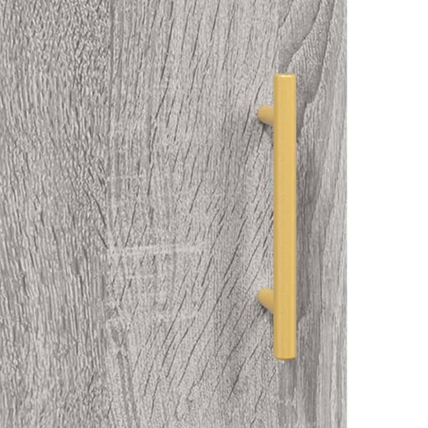 vidaXL Senkki harmaa Sonoma 100x36x60 cm tekninen puu -  Tarjoilupöydät & senkit