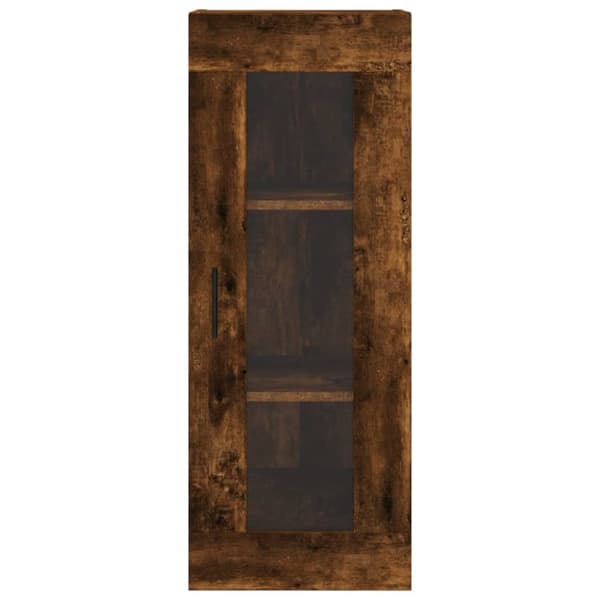vidaXL vægskab 34,5x34x90 cm røget egetræsfarve -  Skænke