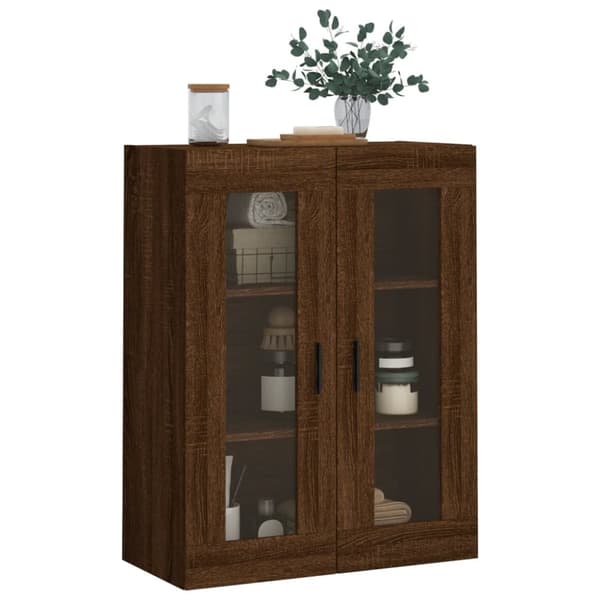 vidaXL Väggskåp brun ek 69,5x34x90 cm - Skänkar & serveringsbord