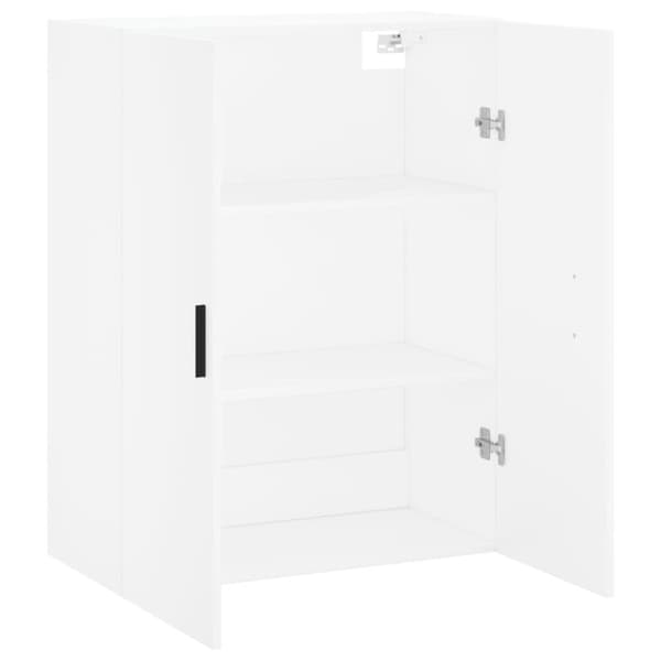 vidaXL Seinäkiinnitettävä kaappi valkoinen 69,5x34x90 cm -  Tarjoilupöydät & senkit