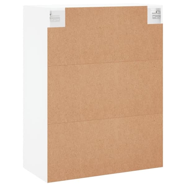 vidaXL Seinäkiinnitettävä kaappi valkoinen 69,5x34x90 cm -  Tarjoilupöydät & senkit