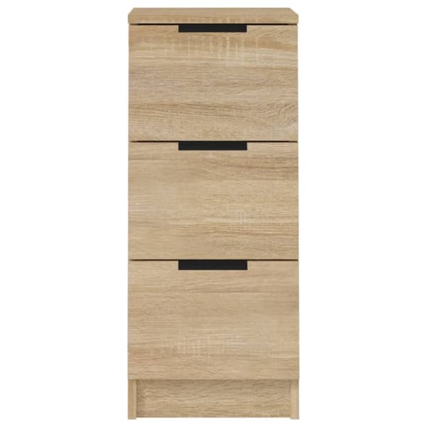 vidaXL Senkit 2 kpl Sonoma-tammi 30x30x70 cm tekninen puu - Tarjoilupöydät & senkit