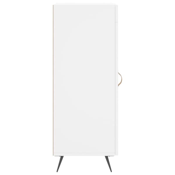 vidaXL skænk 34,5x34x90 cm konstrueret træ hvid - Skænke