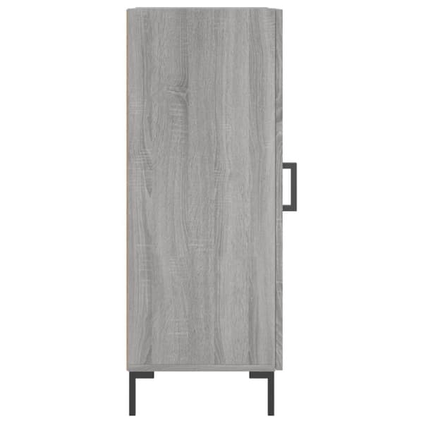 vidaXL skænk 34,5x34x90 cm konstrueret træ grå sonoma-eg -  Skænke