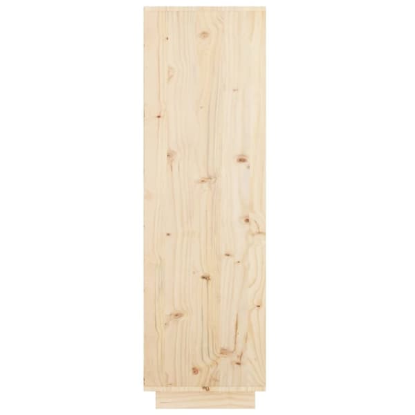 vidaXL højskab 74x35x117 cm massivt fyrretræ - Skænke