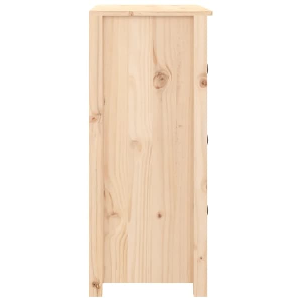 vidaXL Senkki 70x35x80 cm täysi mänty - Tarjoilupöydät & senkit