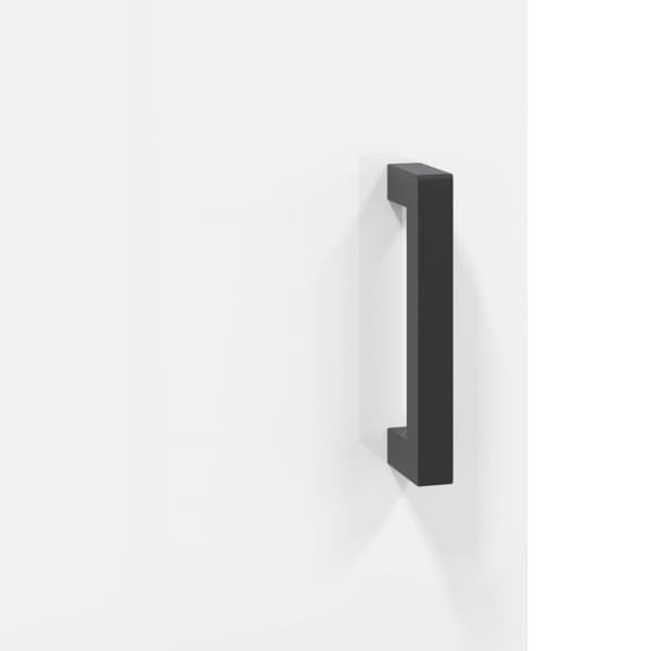 vidaXL skab 34,5x34x180 cm konstrueret træ hvid højglans - Skænke