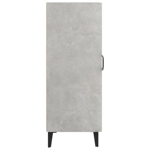 vidaXL Skänk betonggrå 69,5x34x90 cm konstruerat trä -  Skänkar & serveringsbord