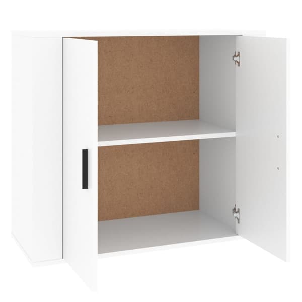 vidaXL Skänk vit 80x33x70 cm konstruerat trä - Skänkar & serveringsbord