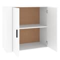 Miniatyrbild 5 av 11: vidaXL Skänk vit 80x33x70 cm konstruerat trä -  Skänkar & serveringsbord