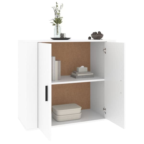 vidaXL Skänk vit 80x33x70 cm konstruerat trä - Skänkar & serveringsbord