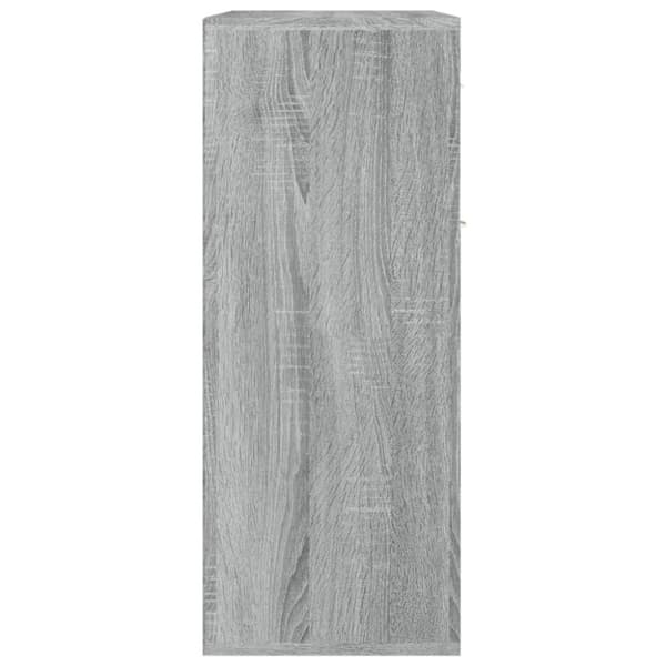 vidaXL skænk 60x30x75 cm konstrueret træ grå sonoma-eg - Skænke