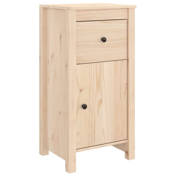 vidaXL Skänkar 2 st 40x35x80 cm massiv furu -  Skänkar & serveringsbord