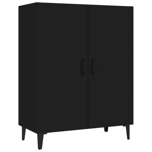vidaXL skænk 70x34x90 cm konstrueret træ sort -  Skænke