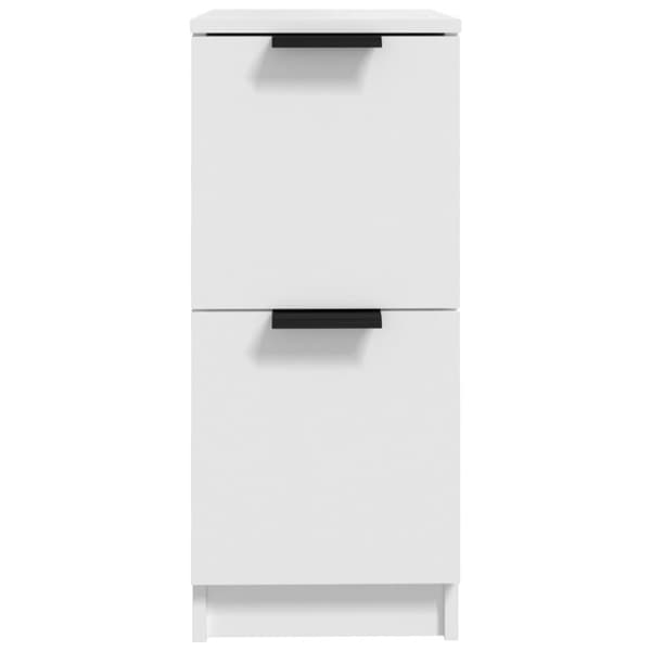 vidaXL skænke 2 stk. 30x30x70 cm konstrueret træ hvid - Skænke