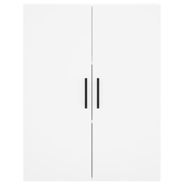 vidaXL højskab 69,5x34x180 cm konstrueret træ hvid -  Skænke