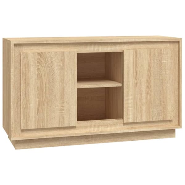 vidaXL Senkki Sonoma tammi 102x35x60 cm tekninen puu - Tarjoilupöydät & senkit