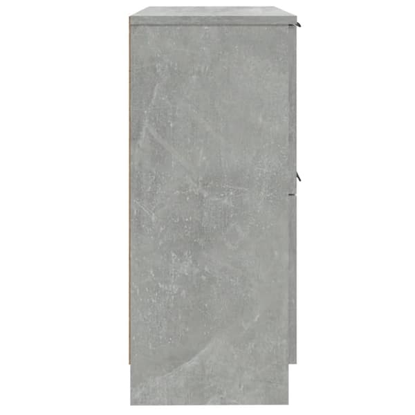 vidaXL Byrå 2 st betonggrå 30x30x70 cm konstruerat trä - Skänkar & serveringsbord