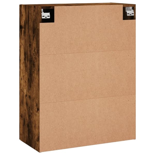 vidaXL væghængt skab 69,5x34x90 cm konstrueret træ røget sonoma-eg - Skænke