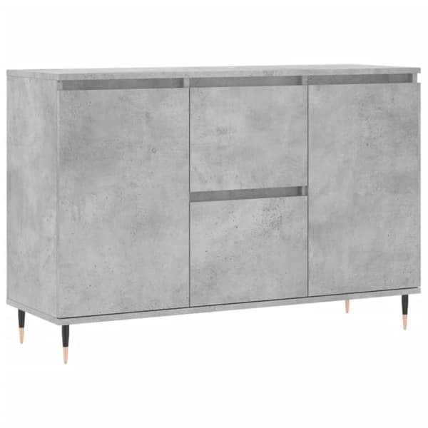vidaXL Senkki betoninharmaa 104x35x70 cm tekninen puu -  Tarjoilupöydät & senkit