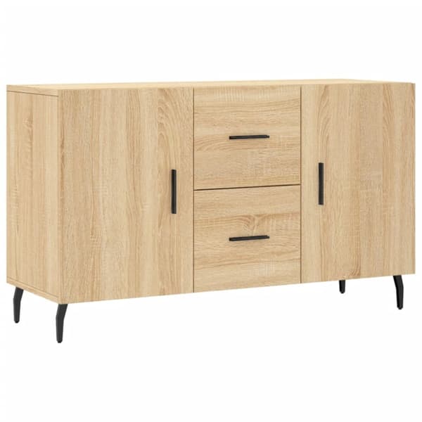 vidaXL Senkki Sonoma-tammi 100x36x60 cm tekninen puu -  Tarjoilupöydät & senkit