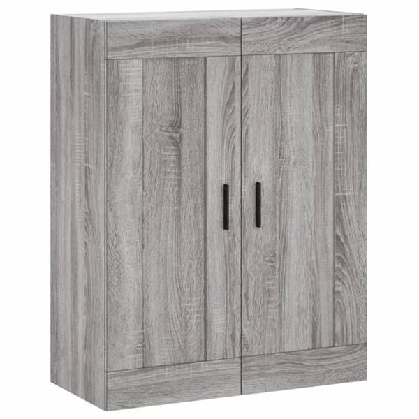 vidaXL Seinäkiinnitettävä kaappi harm Sonoma 69,5x34x90cm tekninen puu - Tarjoilupöydät & senkit