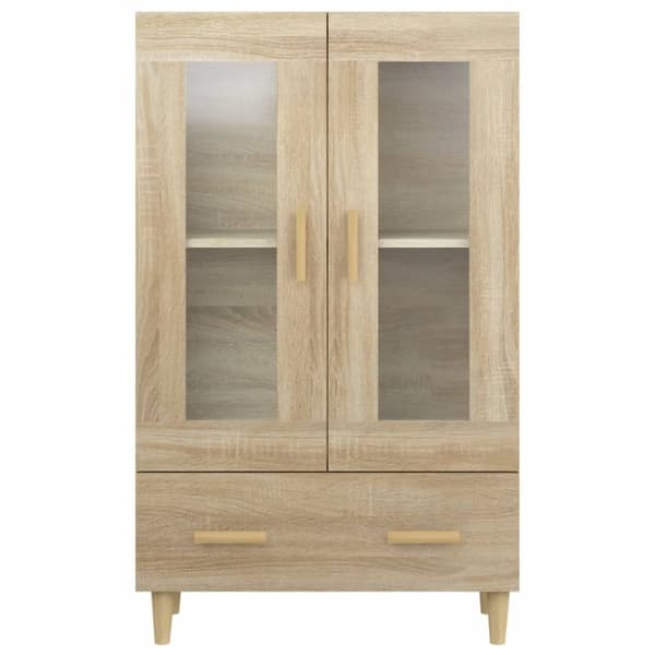 vidaXL skab 70x31x115 cm konstrueret træ sonoma-eg -  Skænke