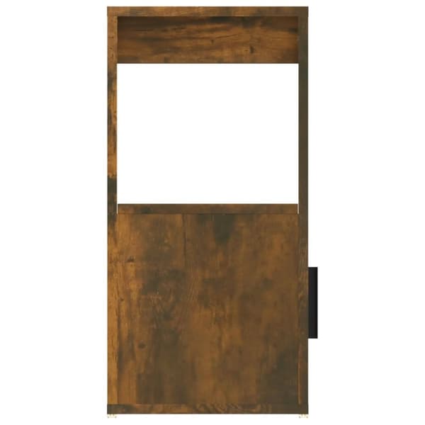 vidaXL Senkki savutammi 80x30x60 cm tekninen puu -  Tarjoilupöydät & senkit