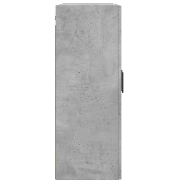vidaXL Seinäkiinnitettävä kaappi harmaa 69,5x34x90 cm tekninen puu -  Tarjoilupöydät & senkit