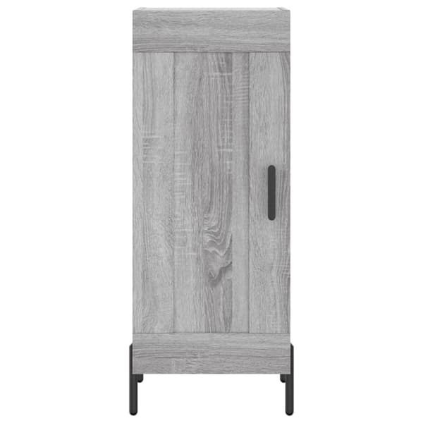 vidaXL højskab 34,5x34x180 cm konstrueret træ grå sonoma-eg - Skænke