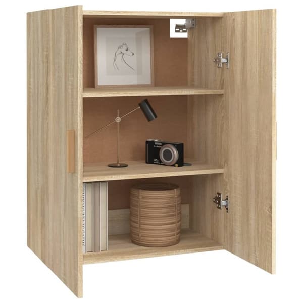 vidaXL Väggskåp sonoma-ek 69,5x34x90 cm -  Skänkar & serveringsbord