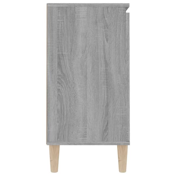 vidaXL skænk 103,5x35x70 cm konstrueret træ grå sonoma-eg - Skænke